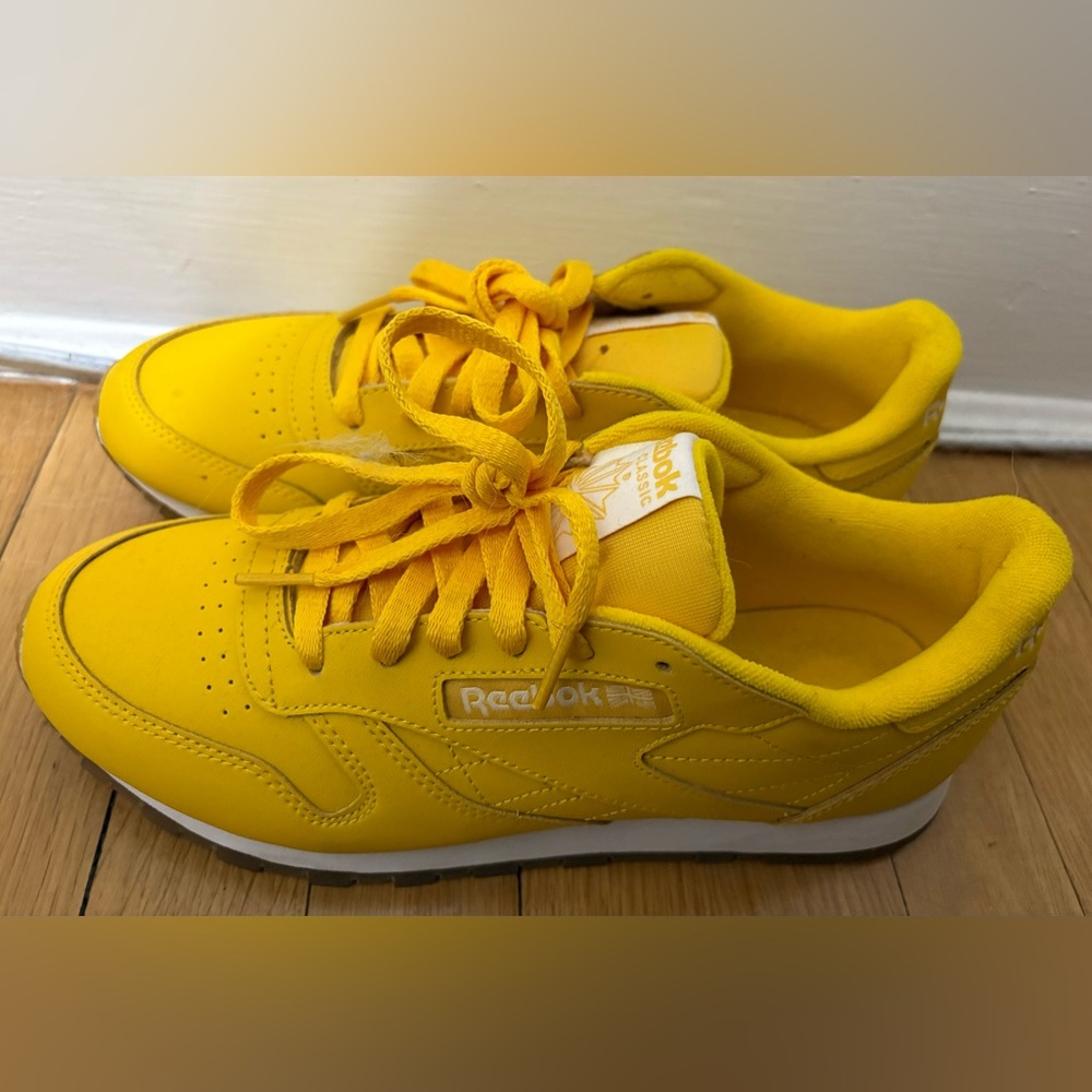 Yellow Reebok